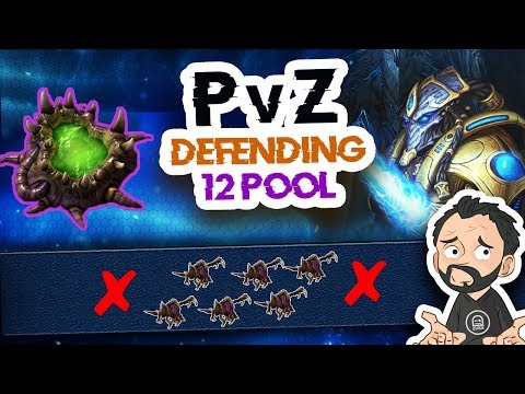 Starcraft 2 - Defending 12 Pool ? 2 EASY Ways Here !