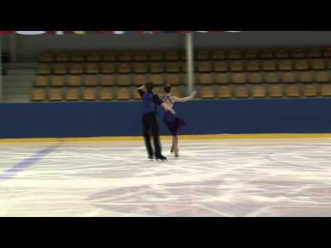 9 E. POGREBINSKY / R. GUDIS (USA) - ISU JGP Riga Cup 2013 Junior Ice Dance Short Dance