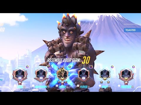 Dafran showing his Junkrat skill! [ Overwatch Season 31 Top 500 ]