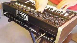 Video thumbnail for Moog Micromoog Analog Synthesizer (1975) by RetroSound
