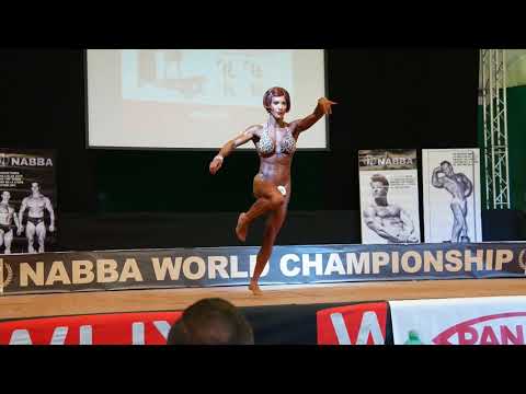 NABBA MS 16.6.2018 individual posing Veronika Benda CZ