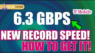 NEW Record!  6.3Gbps! Fastest Download Speed On 5G - T-Mobile's 5G Advanced With x85 Modem