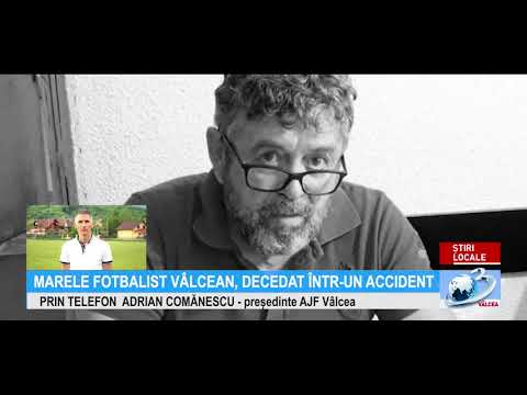 MARELE FOTBALIST VÂLCEAN, DECEDAT ÎNTR-UN ACCIDENT