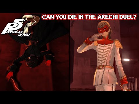 Can you die in the Akechi duel? - Persona 5 Royal