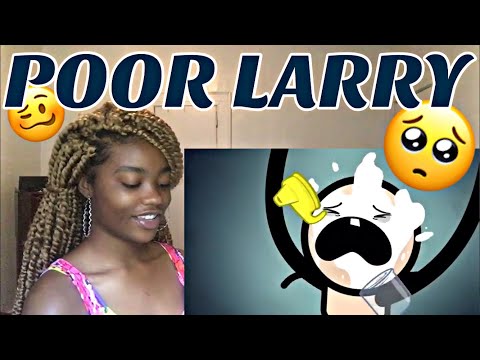 SAD LARRY BEGINS - CYANIDE & HAPPINESS SHORTS “EXPLOSMENTERTAINMENT” | REACTION