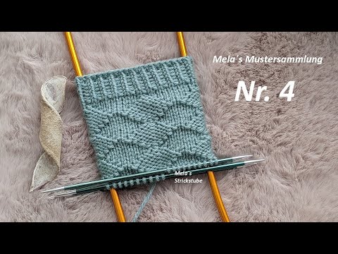 Sock pattern no. 4 - Knitting pattern in rounds / knit/purl pattern / knitting sock pattern