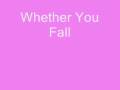 Song Seven : Tracy Bonham - Whether You Fall ...