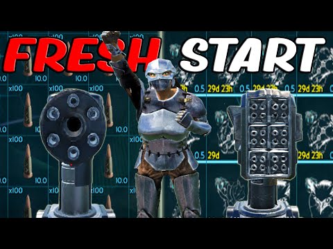 Starting Fresh On The Most Populated Server - Ark