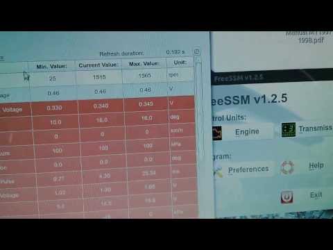 Using freessm software to diagnose Subaru impreza gt my99