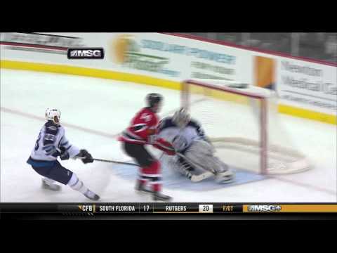 11/5/2011 New Jersey Devils vs. Winnipeg Jets - Henrique Goal
