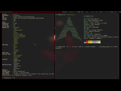 ArchLinux DWM with picom