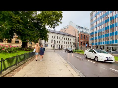 Walking Oslo july 2021 🏃🏻‍♀️ Rainy day Cultural history museum by oslo elsa67