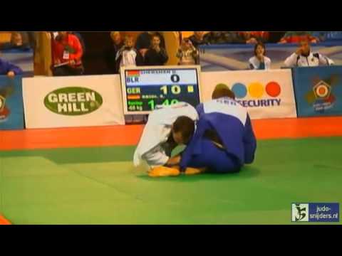 Judo 2013 European Open Minsk: Shershan (BLR) - Seidl (GER) [-66kg] rep