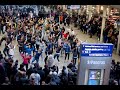 Flash Mob At St Pancras International NYE 2010