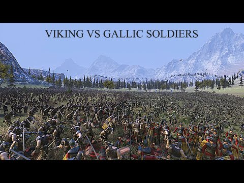 15000 VIKINGS VS 15000 GALLIC ARMY | ULTIMATE EPIC BATTLE SIMULATOR