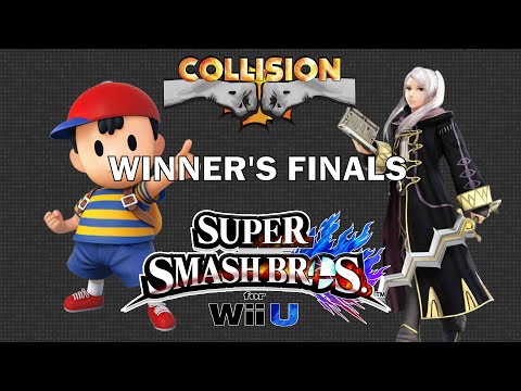 Smash Wii U Tournament Winner's Finals - LoF NAKAT (Ness) vs SWR Nairo (Robin) - Collision X