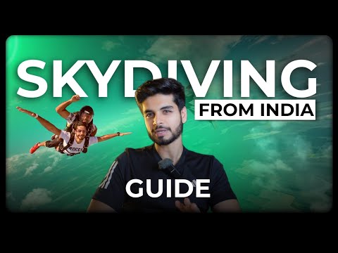 2025 Skydiving from India | AFF course | Difficulties faced | Price comparisons | हिन्दी 🪂
