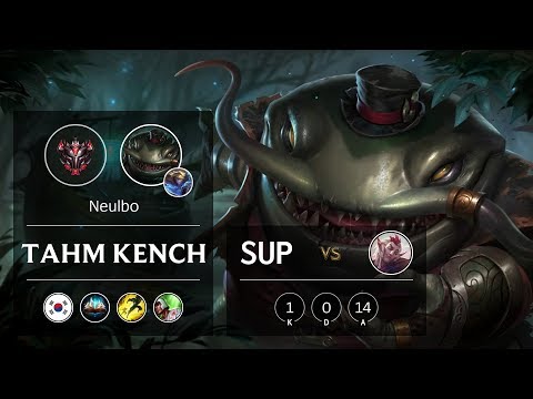 Tahm Kench Support vs Rakan - KR Grandmaster Patch 9.15