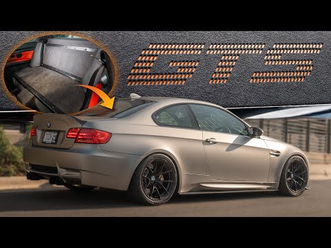Installing a GTS Rear Seat Delete In My E92 M3. (PS Designs!)