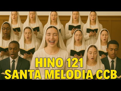 Hino 121 CCB - O meu socorro vem do Senhor | SANTA MELODIA 