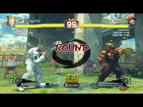 GameOutttt (Guile) vs iim83man (Akuma) - SSF4 Arcade Edition Xbox Live Ranked Match