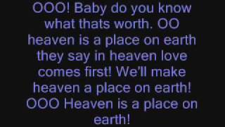 Ashley Tisdale-Heaven Is A Place On Earth-Lyrics