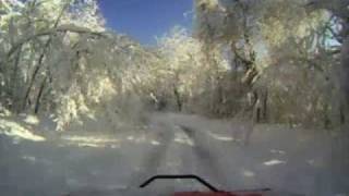 preview picture of video 'Polaris RZR Snow Storm February 6 2010  GoPro Hero'