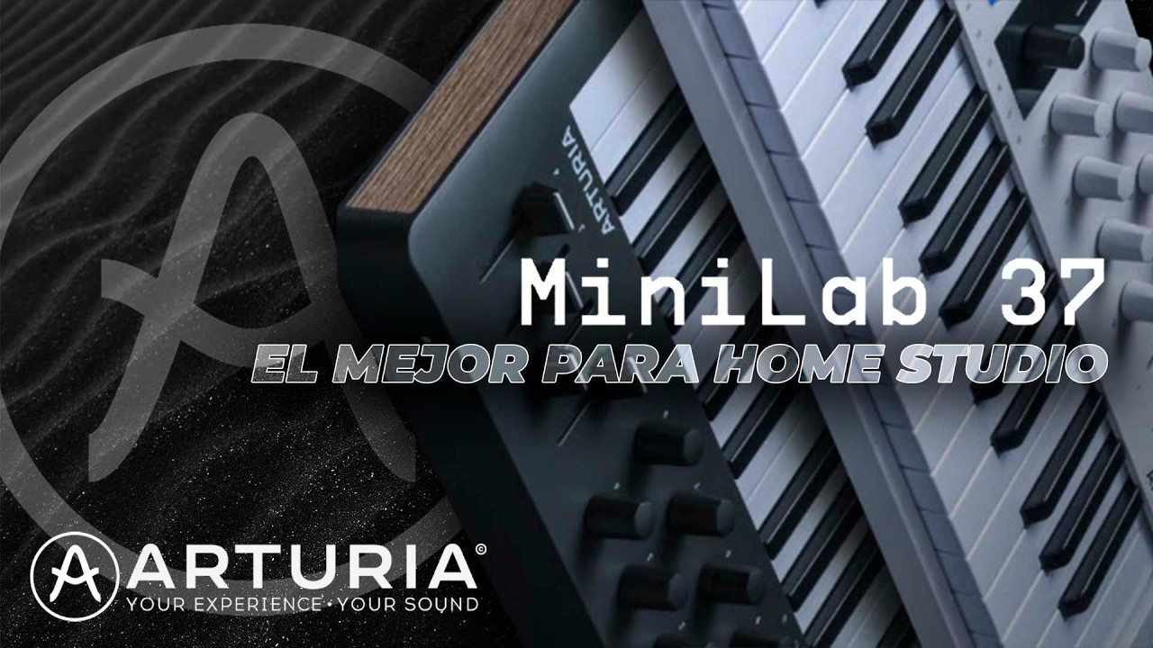El controlador midi perfecto para HOME STUDIO (Arturia Minilab37)