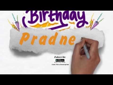 Happy Birthday Pradnesh