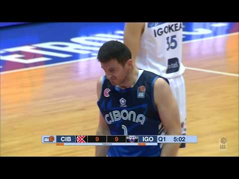 ABA Liga 2018/19, Round 2 match: Cibona - Igokea (8.10.2018)