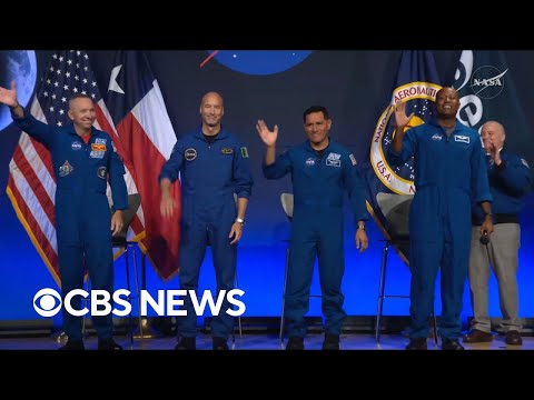Watch Live: NASA introduces 4 astronauts to crew Artemis III mission in 2027