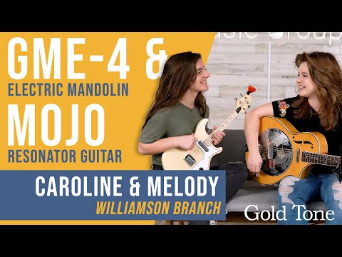 Gold Tone Mojo Flamed Solid Maple Top Mahogany Round Neck Resonator Guitar with Pickup & Hard Case image 15