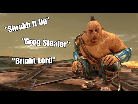 Just A Normal Conversation In Mordor - Shadow Of War