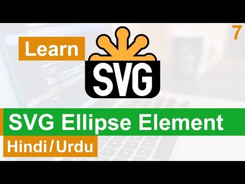 SVG Ellipse Element Tutorial in Hindi Urdu
