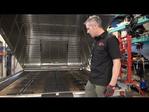 Snowmobile Trailer Caliber Products install!  PowerModz!