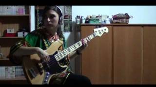 Flor de luna (moon flower) - Bass Cover