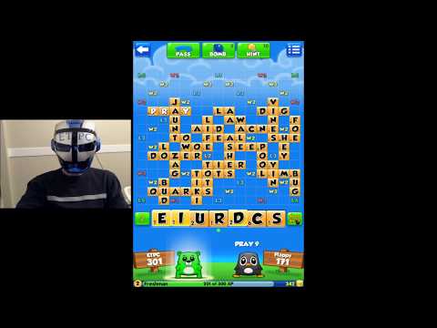 FIRST TIME PLAYING WORD CHUMS! FUN GAME! - YouTube