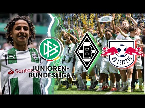 GLADBACH U17 VS LEIPZIG U17 FINALE | BORUSSIA IST MEISTER! 🏆💚 | BUNDESLIGA STADIONVLOG