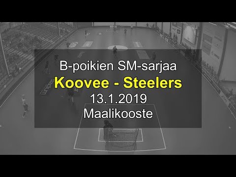 B-pojat SM-sarja 2018-2019 / Koovee - Steelers / Maalikooste