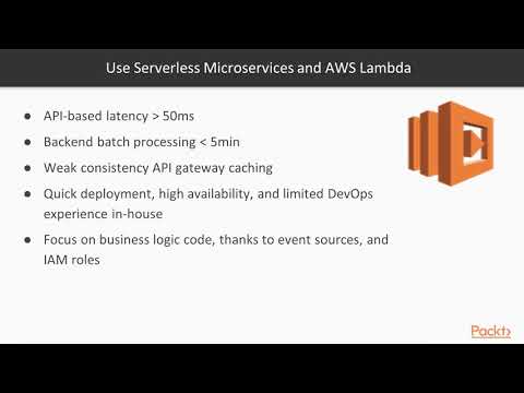 Implementing Serverless Microservices Architecture Patterns: When to Use & Not Use|packtpub.com