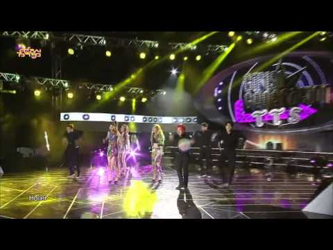 HOT Girls' Generation TTS   Holler  Show Music core 20141004