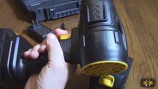 Rreffmov Lightweight Electric Handheld Blower -2x 21V 3000mAh Batteries and Charger and Storage Case