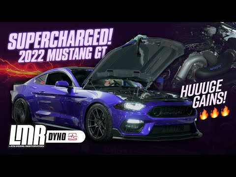 Mild to WILD! Vortech Supercharged Gen 3 Coyote Dyno - 2022 Mustang GT