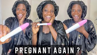 Live Pregnancy Test |Expecting Baby number 3? | Pregnant Again?