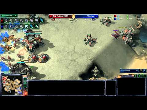 WCS AM PL Ro16 - Group B - DeMusliM vs aLive - Game 1