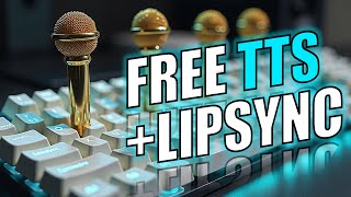 Free TTS in Any Voice with Lipsync | E2 F5 TTS Tutorial + FaceFusion 3 | Zero Shot Text To Speech