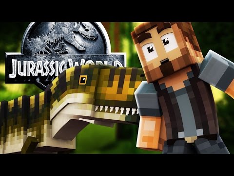Minecraft Dinosaurs! Ep1 - Jurassic World Reborn (Modded Minecraft Roleplay)