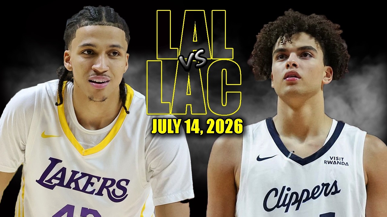 [NBA 서머리그] LA 레이커스 vs LA 클리퍼스 캐머런 카 23점·3쿼터 재가속 | 2026-07-14