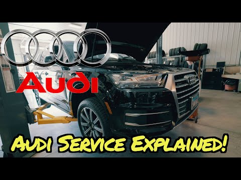 Audi Maintenance Service - Minor and Standard - What's the Difference?