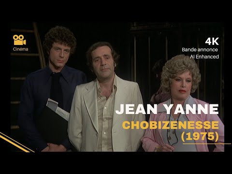 Chobizenesse (1975) - Jean Yanne (Bande annonce 4K - Ai Enhanced)